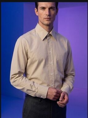 Nina Ricci Olive Dress Shirt